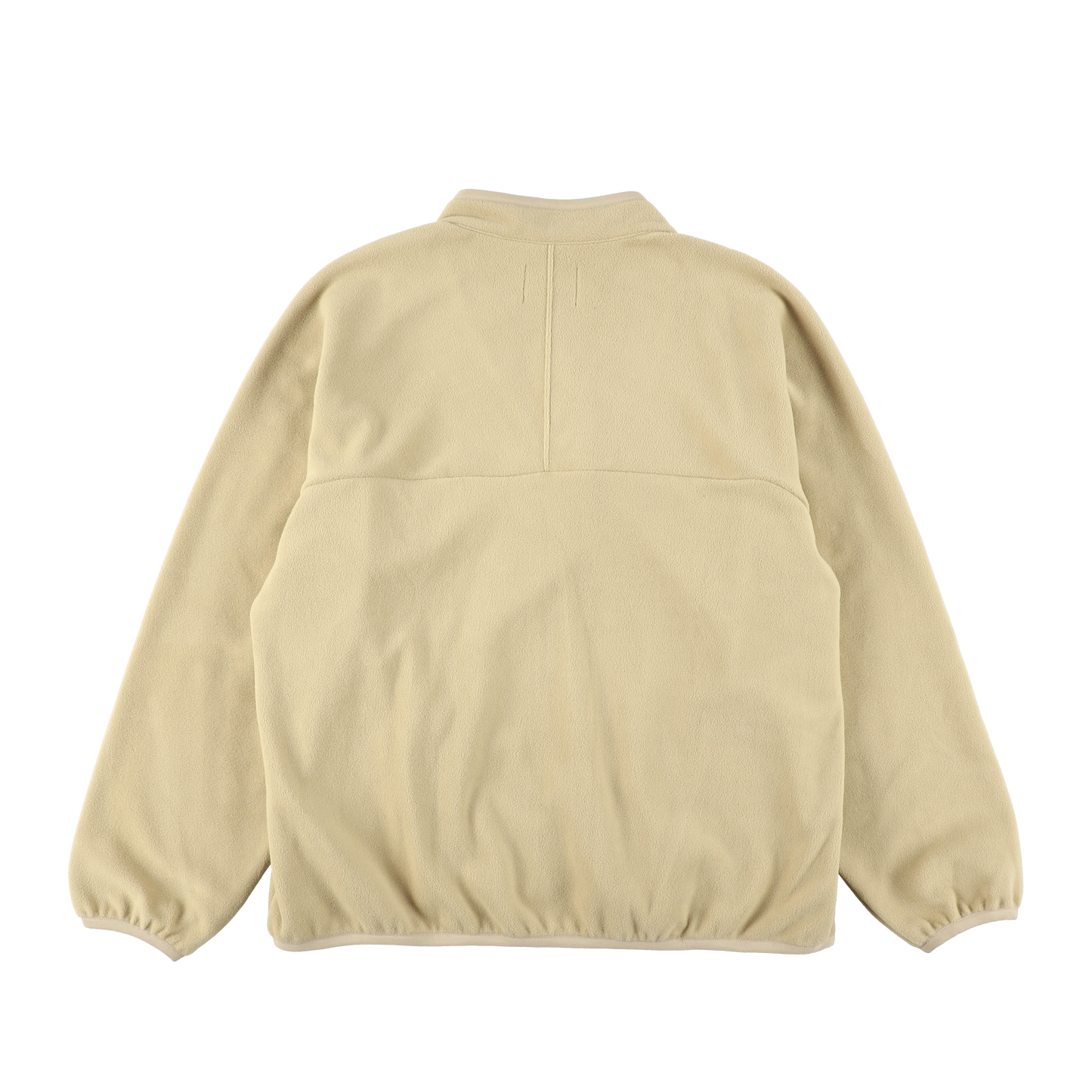 y-COLLAR FLEECE JACKET / BEIGE
