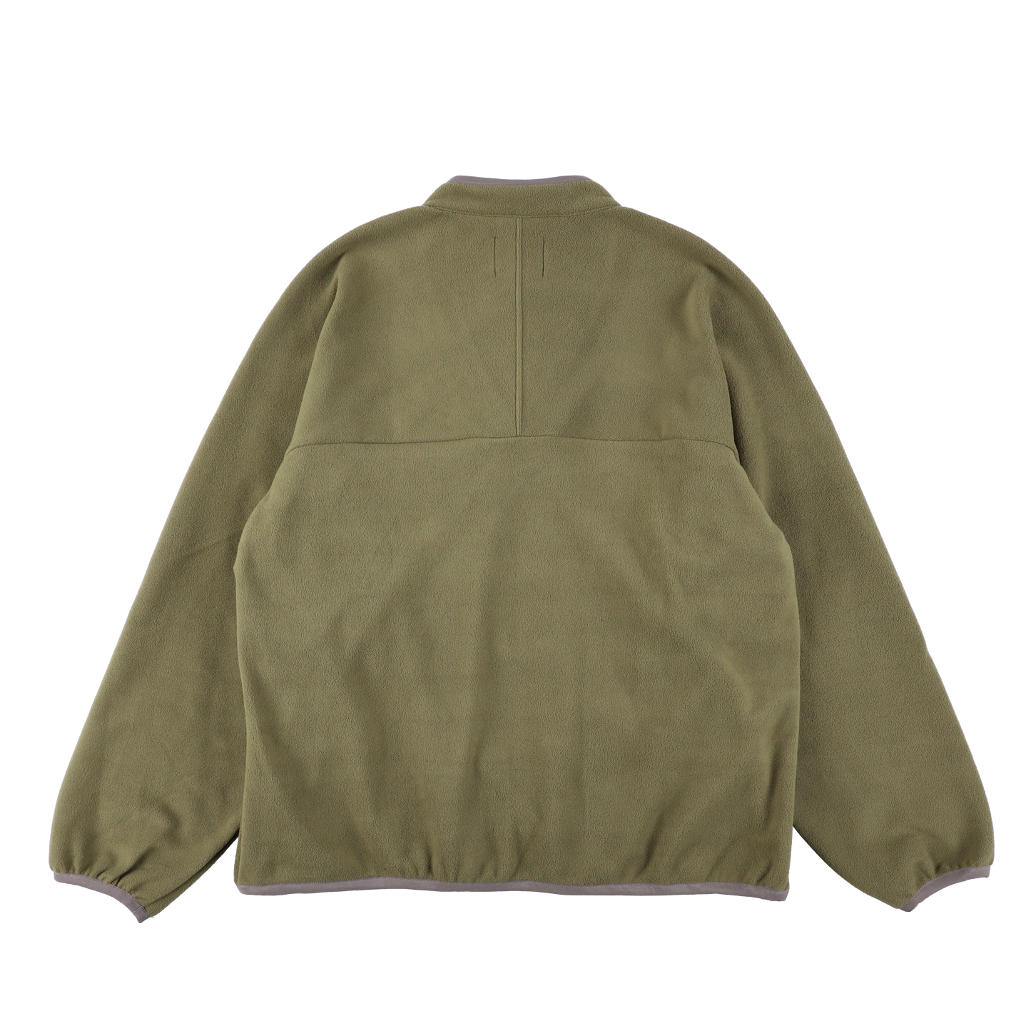 y-COLLAR FLEECE JACKET / KHAKI