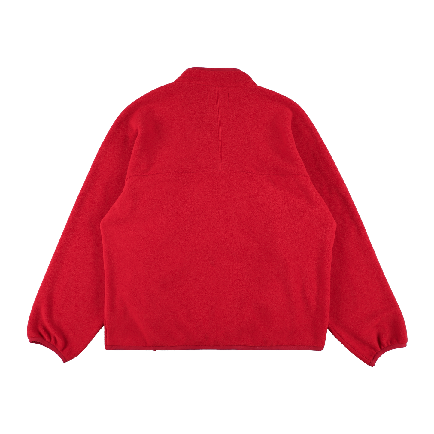 y-COLLAR FLEECE JACKET（001B） / RED