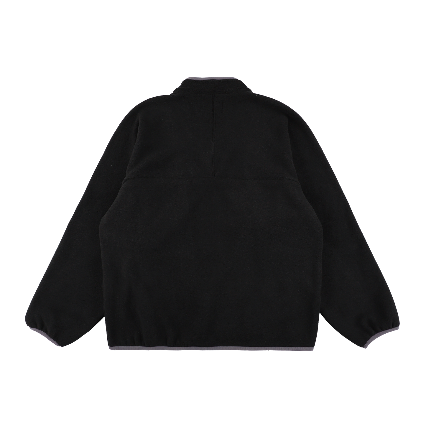 y-COLLAR FLEECE JACKET（001B） / BLACK