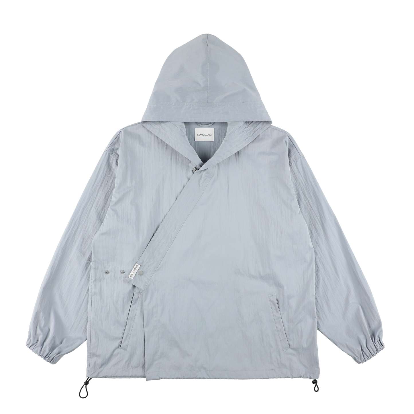 y-COLLAR HOODIE JACKET（002B） / LIGHT BLUE