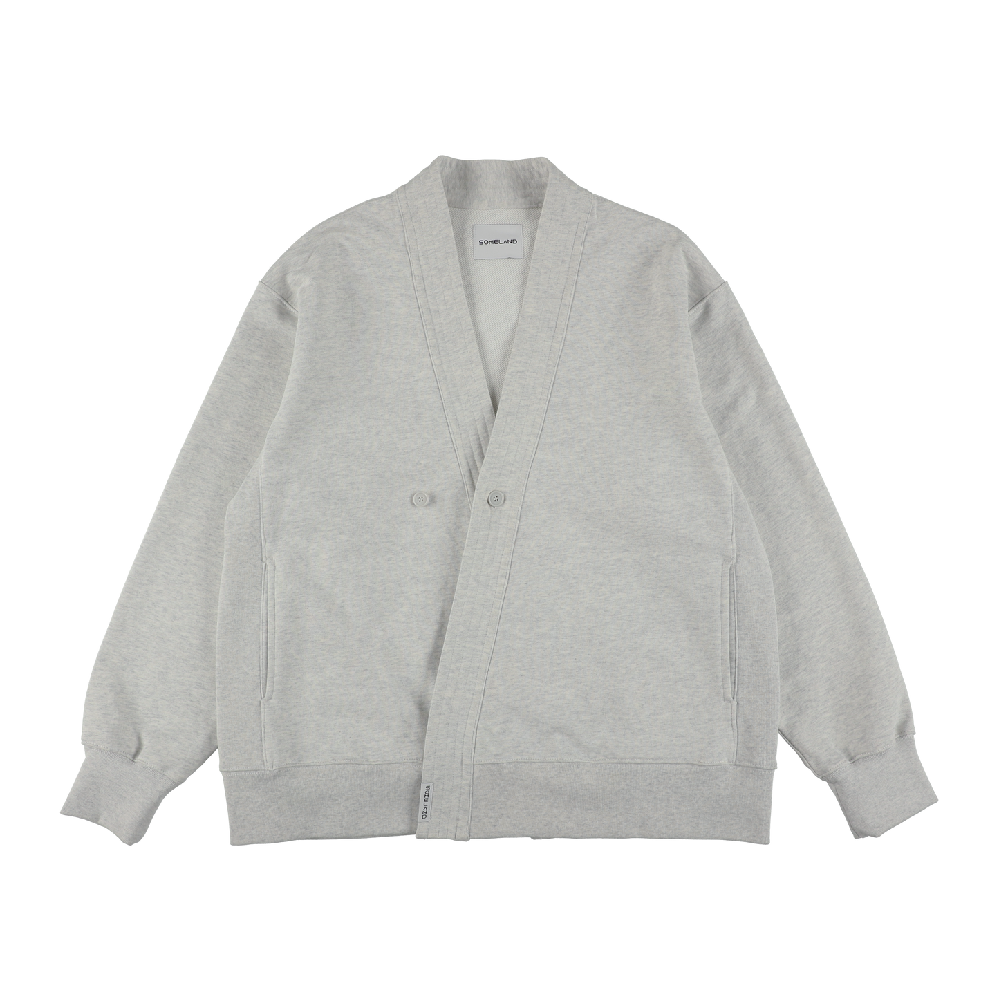 y-COLLAR JUDO SWEAT / HEATHER